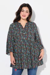 Angel of Style Tunika Bluse Minimal-Blütenmuster günstig online kaufen