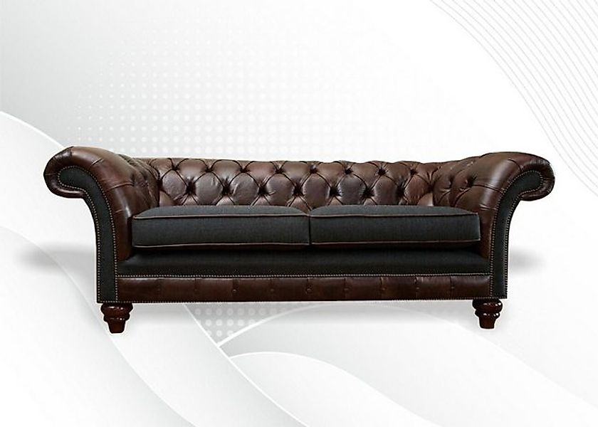 Xlmoebel Sofa Neues Chesterfield-Sofa, 3-Sitzer-Polstergarnitur im Design-S günstig online kaufen