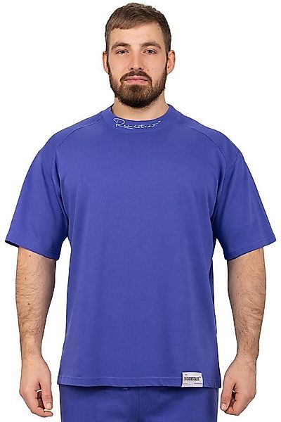 Reichstadt Trainingsshirt Herren Relaxed Fit Sport Kurzarmshirt S-23RS041 m günstig online kaufen