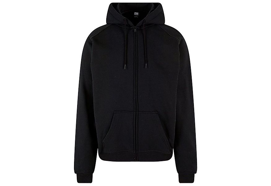Urban Classics Plus Size Sweatjacke XXL Kapuzen Sweatjacke schwarz Urban Cl günstig online kaufen