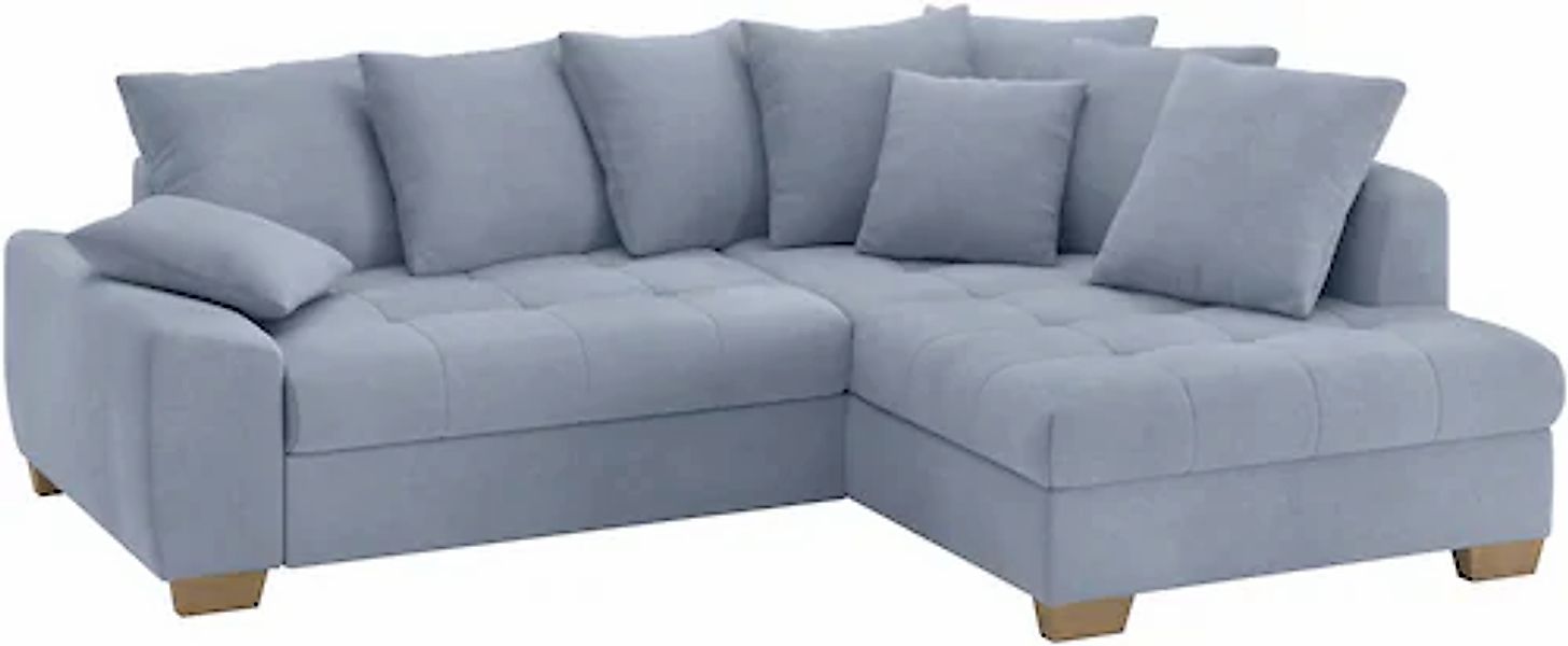 Mr. Couch Ecksofa »Nikita II, L-Form«, Wahlweise mit Bettfunktion, Bettkast günstig online kaufen