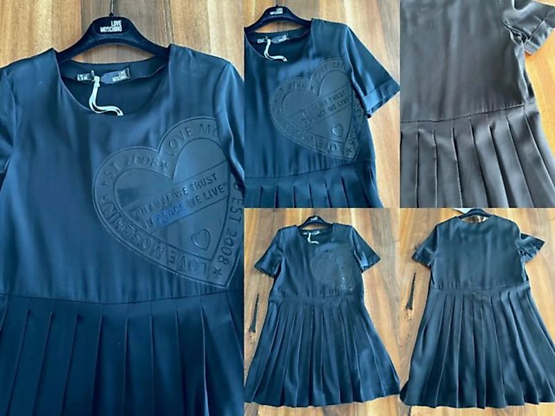 Moschino Midikleid MOSCHINO LOVE HEART Midi Dress Abi Cocktail-Kleid Abendk günstig online kaufen
