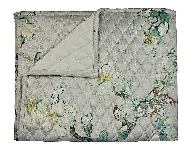 Wolldecke Blossoming Bedspread_Sand_UV_UV_180x260 1 Tagesdecke 1x günstig online kaufen