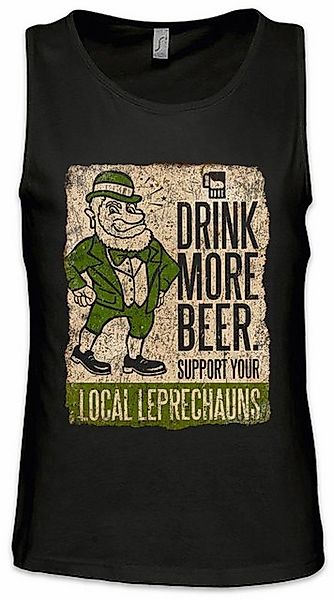 Urban Backwoods Tanktop Drink More Ganshers Fun Ärmelloses T-Shirt Kobold B günstig online kaufen