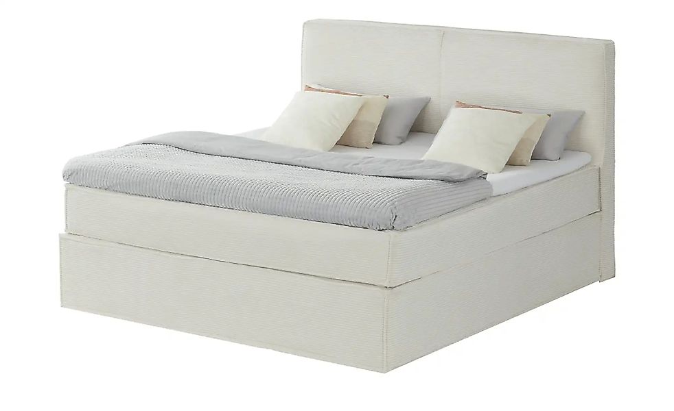 Boxi Boxspringbett mit trendigem Keder Boxi ¦ creme ¦ Maße (cm): B: 180 H: günstig online kaufen