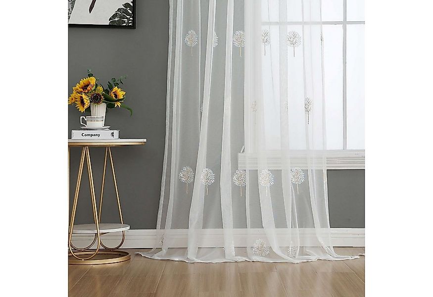 Gardinenbox Gardine (1 St), Multifunktionsband, transparent, Raschel günstig online kaufen