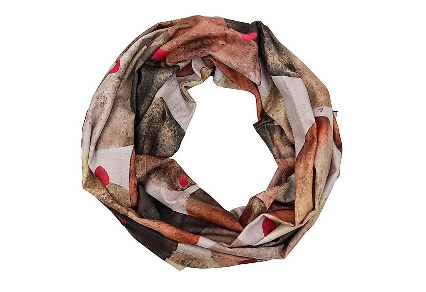 MIRROSI Loop Damen Schal mit Bunt Weich aus 100% Viskose, (ca. 170x40cm Zwe günstig online kaufen