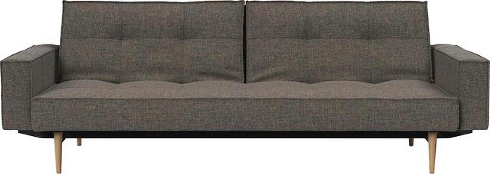 INNOVATION LIVING ™ Sofa Splitback, mit Armlehne und hellen Styletto Beinen günstig online kaufen