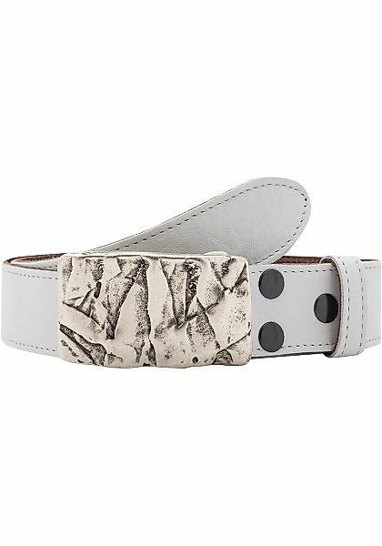 Rettungsring Gürtel Ledergürtel mit austauschbarer Schließe "Felswand Silbe günstig online kaufen