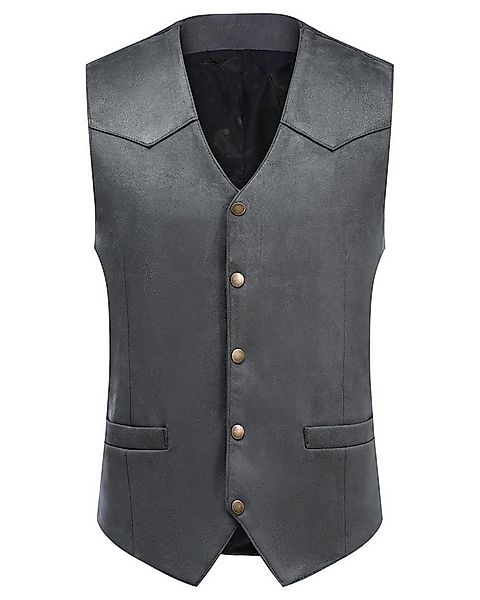 Allthemen Anzugweste Slim Fit Anzugweste im eleganten Look günstig online kaufen