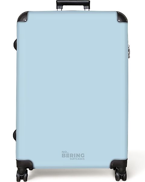 NoBoringSuitcases.com© Hartschalen-Trolley Pastellblau 77 cm - günstig online kaufen