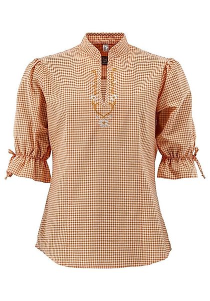 OS Trachten Trachtenbluse Porivo tailliert, Schlupfform, 1/2-Puffärmel, "Ed günstig online kaufen