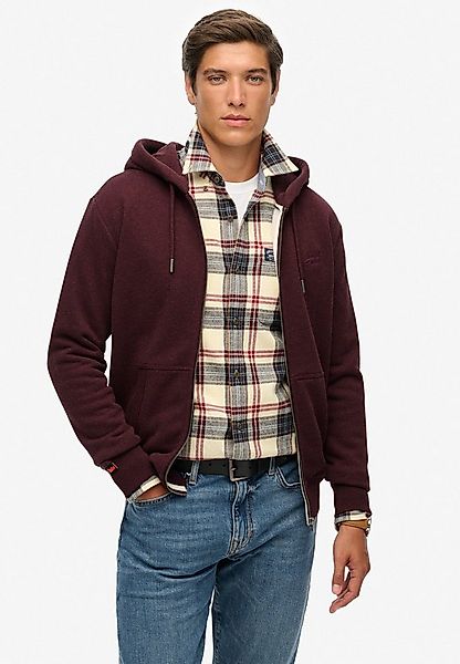 Superdry Kapuzensweatjacke ESSENTIAL LOGO ZIP HOODIE HB Baumwollmischung, s günstig online kaufen