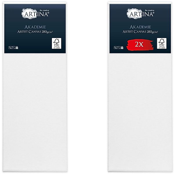 Artina Akademie Keilrahmen 60x160cm FSC 2tlg günstig online kaufen