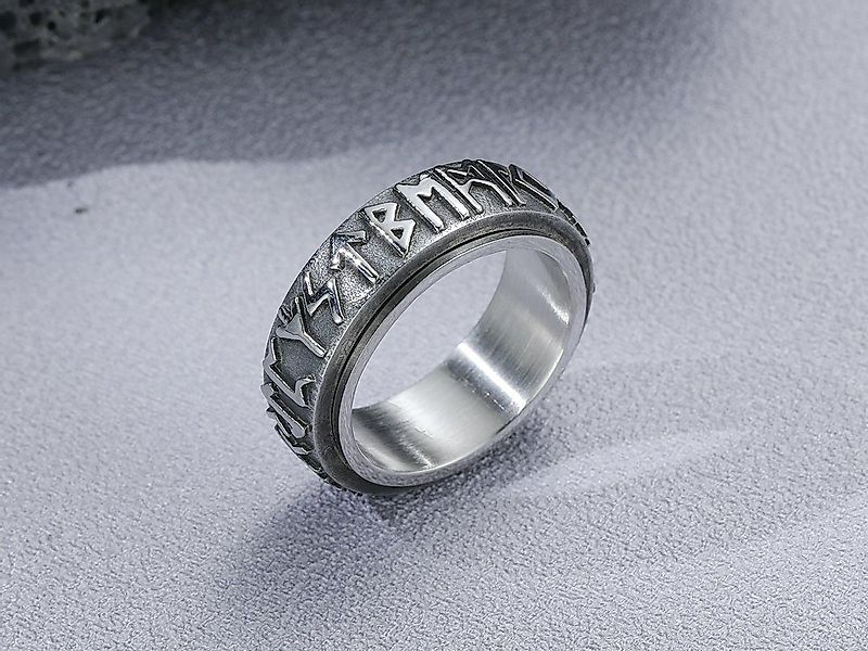 Eyecatcher Fingerring Anti Stress Ring Runen günstig online kaufen