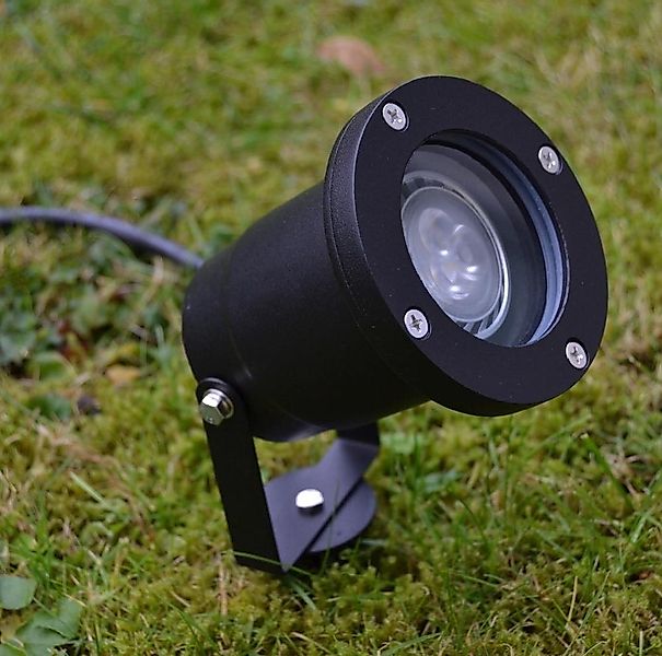 FHS LED Gartenstrahler 25502 LED Gartenstrahler Spot Metallgehäuse GU10 günstig online kaufen