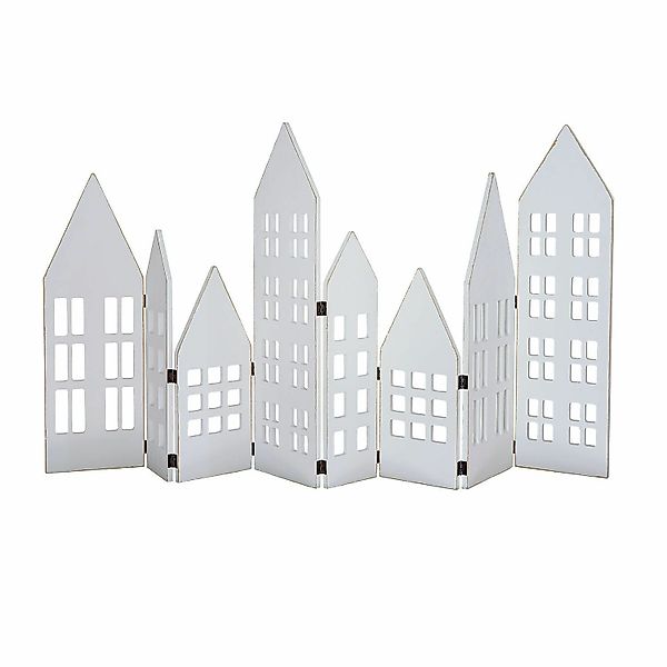 Mirabeau Weihnachtsfigur Deko-Shutter Cottages weiß günstig online kaufen