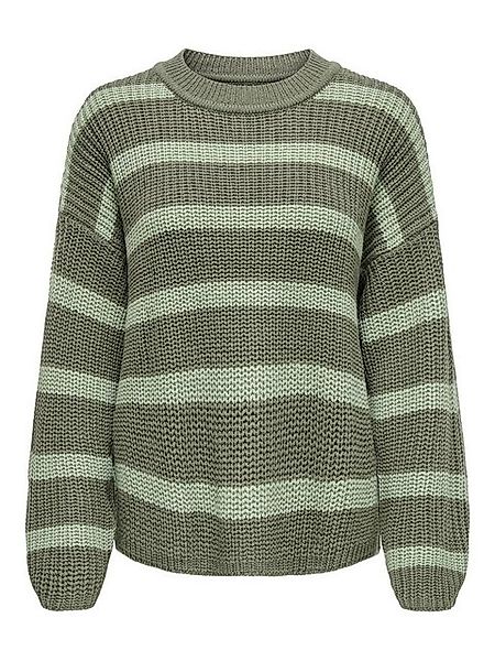 JACQUELINE de YONG Strickpullover Gestreifter Strick Pullover Rundhals JDYJ günstig online kaufen