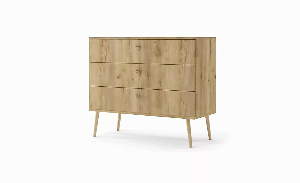 Kommode  Ikon ¦ braun ¦ Maße (cm): B: 100 H: 85 Kommoden & Sideboards > Kom günstig online kaufen