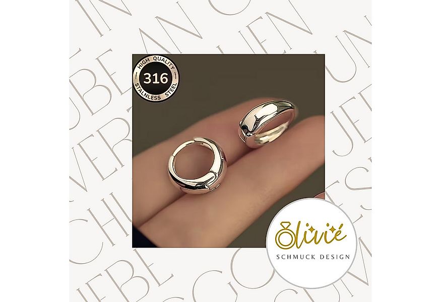 XCOAST Creolen-Set Trendige Ohrringe aus hochwertigem Chirurgenstahl – eleg günstig online kaufen