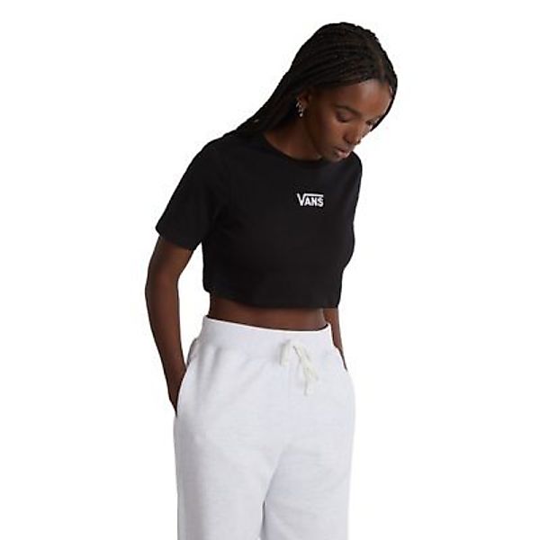Vans T-Shirt sportlicher Stil, Kurzarm, mit Logostickerei, aus Baumwolle günstig online kaufen