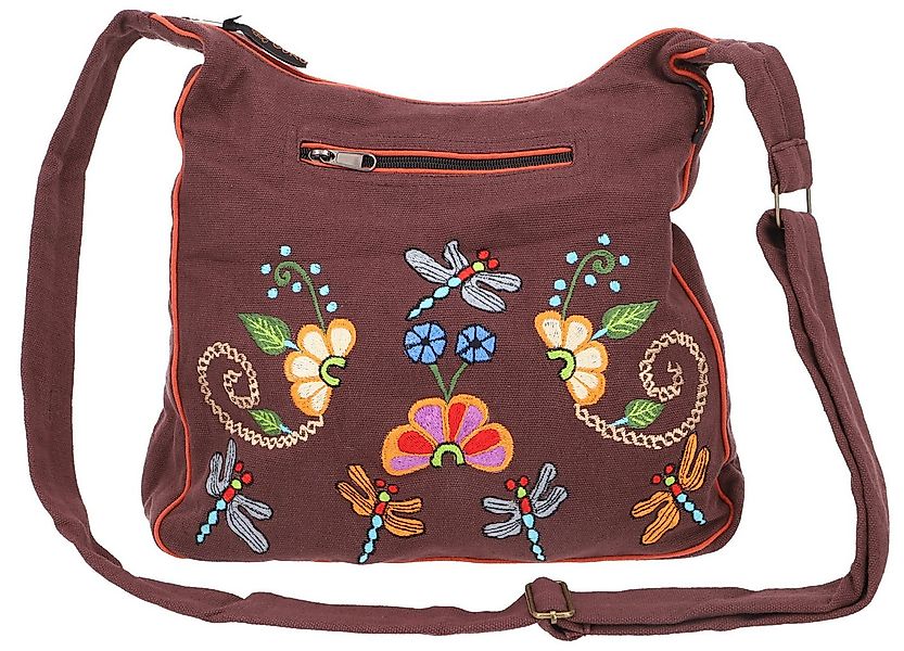 Guru-Shop Schultertasche Boho Schultertasche, bestickter Schulterbeutel.. günstig online kaufen