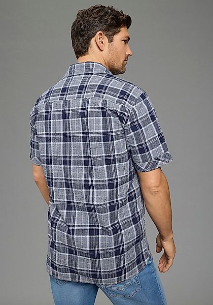 Man's World Karohemd Kurzarm, für Frühling und Sommer, aus Baumwolle, beque günstig online kaufen