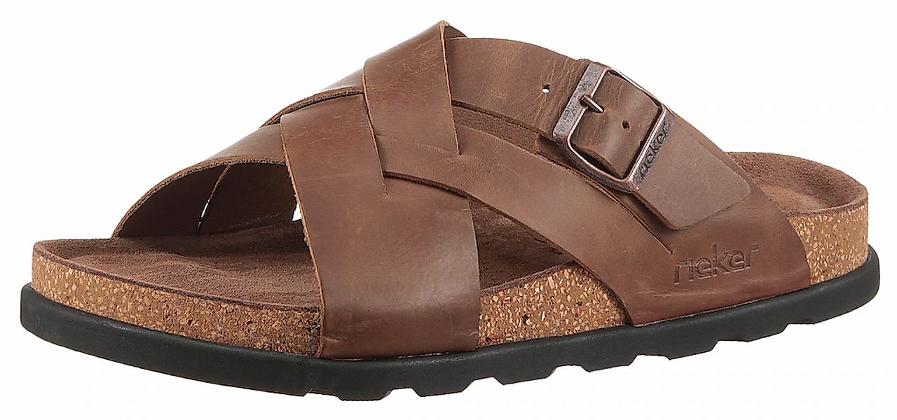 Rieker Pantolette, Sommerschuh, Strandschuh, Hausschuh mit bequemem Fußbett günstig online kaufen