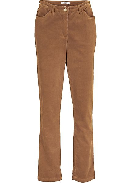 Stretch-Cordhose, Straight günstig online kaufen