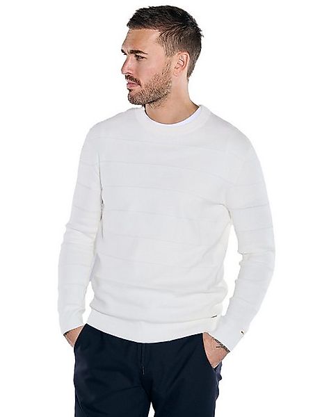 emilio adani Rundhalspullover Pullover strukuriert günstig online kaufen