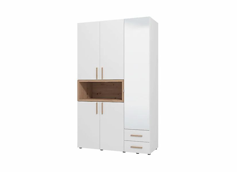 INOSIGN Kleiderschrank "Donald Schlafzimmerschrank, Drehtürenschrank, Wäsch günstig online kaufen
