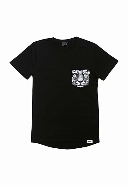 RXBRY T-Shirt Men TIGER POCKET S17212 Black günstig online kaufen