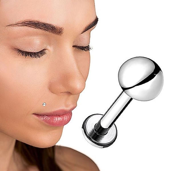 Taffstyle Piercing-Set Titan Tragus Labret Knorpel günstig online kaufen