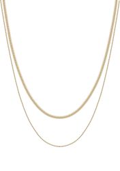Hey Happiness Edelstahlkette Damen Layer mehrschichtig, günstig online kaufen