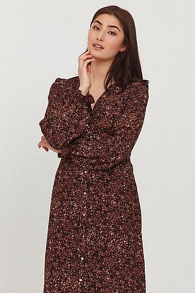 b.young Blusenkleid BYFLOURI NATURE DRESS - 20810164 luftiges Print-Kleid m günstig online kaufen