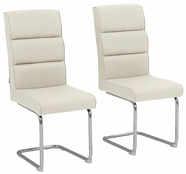 INOSIGN Freischwinger »Lano«, Kunstleder, im 2er Set, Sitz gepolstert, Gest günstig online kaufen