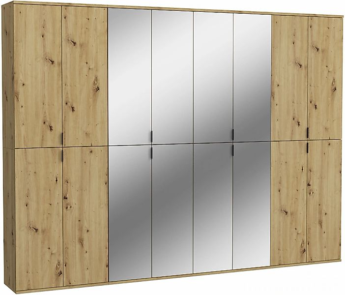 INOSIGN Garderoben-Set "Trondheim, Breite 244 cm, best. aus 4 Schränken, 16 günstig online kaufen