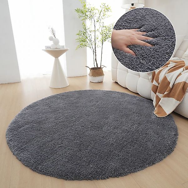 my home Hochflor-Teppich »Microfaser Teppich Magong, besonders weich, sehr günstig online kaufen
