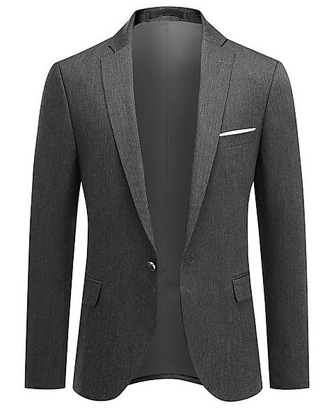 Allthemen Sakko Herren Anzugjacke im Slim Fit eleganter Sakko für Business günstig online kaufen