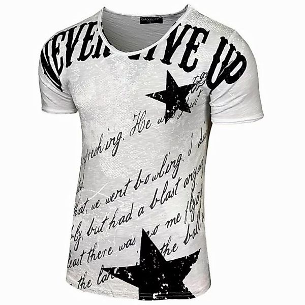 Baxboy T-Shirt Baxboy T-Shirt » Never Give Up « mit sportiven Prints B-300 günstig online kaufen