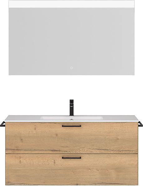 nobilia® Badmöbel-Set »Tolvina«, (2 St., vormontiert, mit Soft-Close), inkl günstig online kaufen