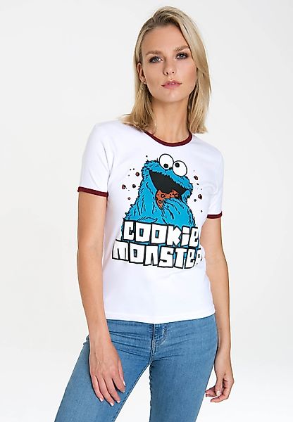 LOGOSHIRT T-Shirt Sesamstrasse - Krümelmonster mit günstig online kaufen
