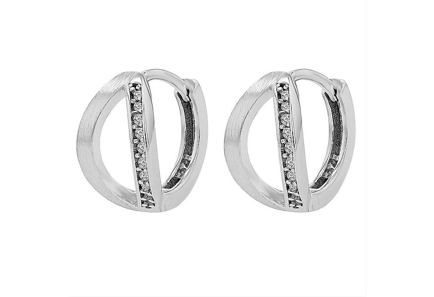 Adelia´s Paar Creolen Damen Creolen aus 925 Sterling Silber Ø 10 mm günstig online kaufen