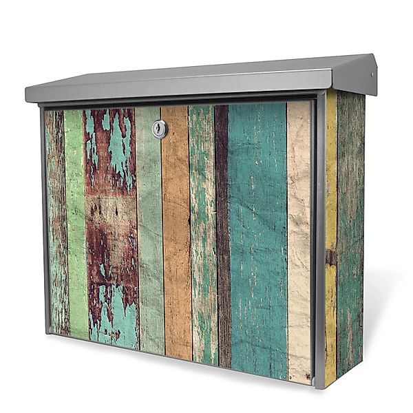 Banjado Briefkasten Edelstahl 38.5x31.5x12cm Ohne Zeitungsfach Inkl. Montag günstig online kaufen