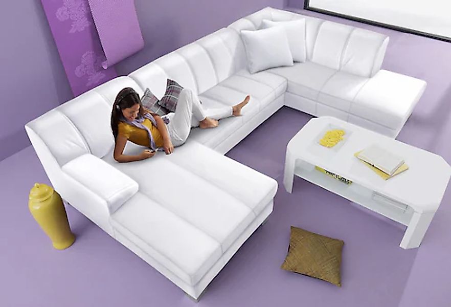 Home affaire Wohnlandschaft »Anzio, modern und gemütlich, niedrige Armlehne günstig online kaufen