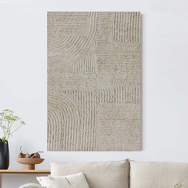 Bilderdepot24 Leinwandbild Akustikbild Abstrakt Modern Beton günstig online kaufen