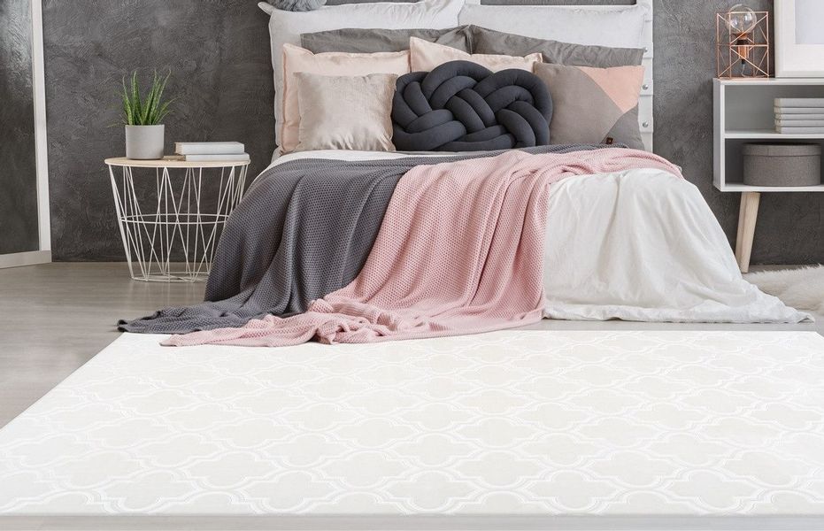 calo-deluxe Teppich "Latemar 200" rechteckig 7 mm Höhe Hoch- Tief Struktur, günstig online kaufen