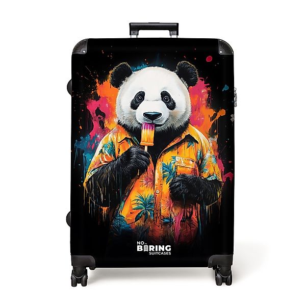 NoBoringSuitcases.com© Hartschalen-Trolley Sommerpanda mit Eiscreme 77 günstig online kaufen