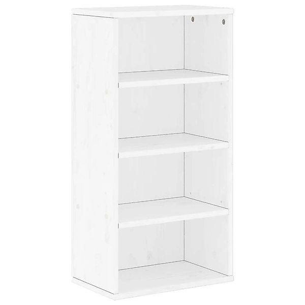 vidaXL Beistellschrank ODDA Weiß 40x24x79 cm Massivholz Kiefer 4103602 günstig online kaufen