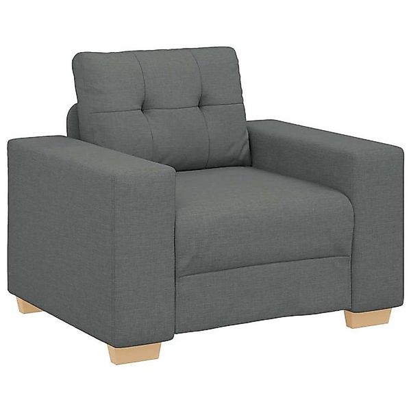 vidaXL Sofa Sessel Dunkelgrau 59 cm Stoff günstig online kaufen